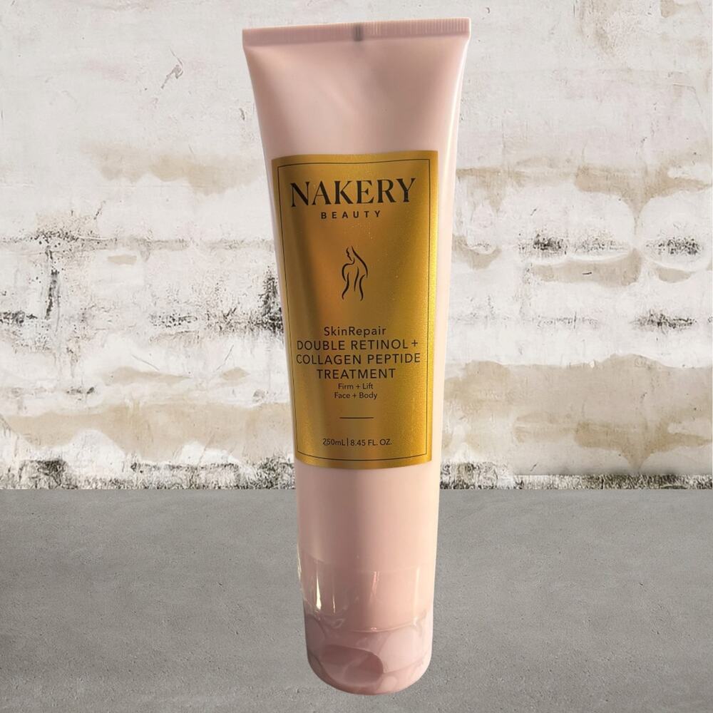 Nakery $44 SkinRepair Double Retinol + Collagen Face & Body Treatment NEW